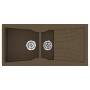 Νεροχύτης Κουζίνας Sanitec Classic 329-41 Granite Rust 104x51cm Νεροχύτης Κουζίνας Sanitec Classic 329-41 Granite Rust 104x51cm