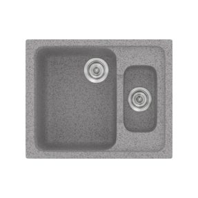 Νεροχύτης Κουζίνας Sanitec Classic 330-04 Granite Grey 62x51cm Νεροχύτης Κουζίνας Sanitec Classic 330-04 Granite Grey 62x51cm