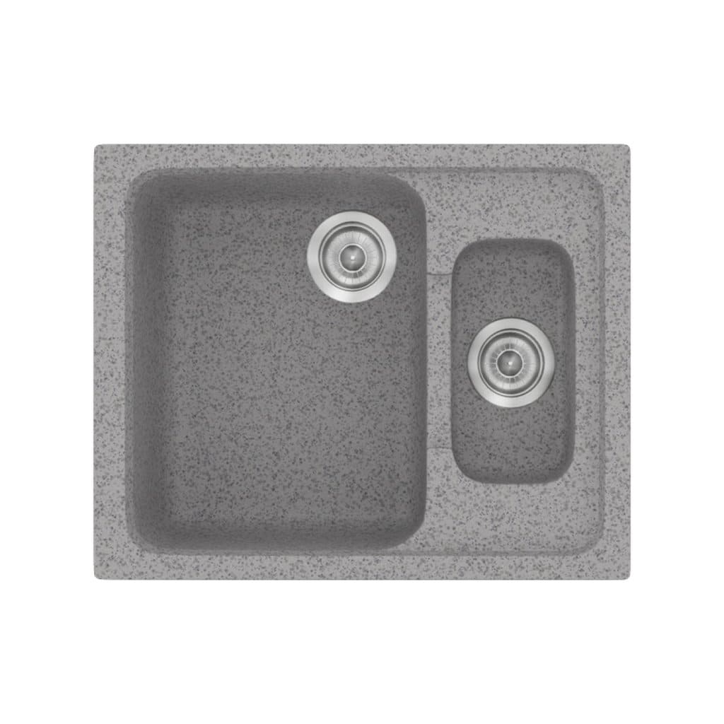 Νεροχύτης Κουζίνας Sanitec Classic 330-04 Granite Grey 62x51cm Νεροχύτης Κουζίνας Sanitec Classic 330-04 Granite Grey 62x51cm