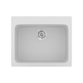Νεροχύτης Κουζίνας Sanitec Classic 331-00 White 60x50cm Νεροχύτης Κουζίνας Sanitec Classic 331-00 White 60x50cm