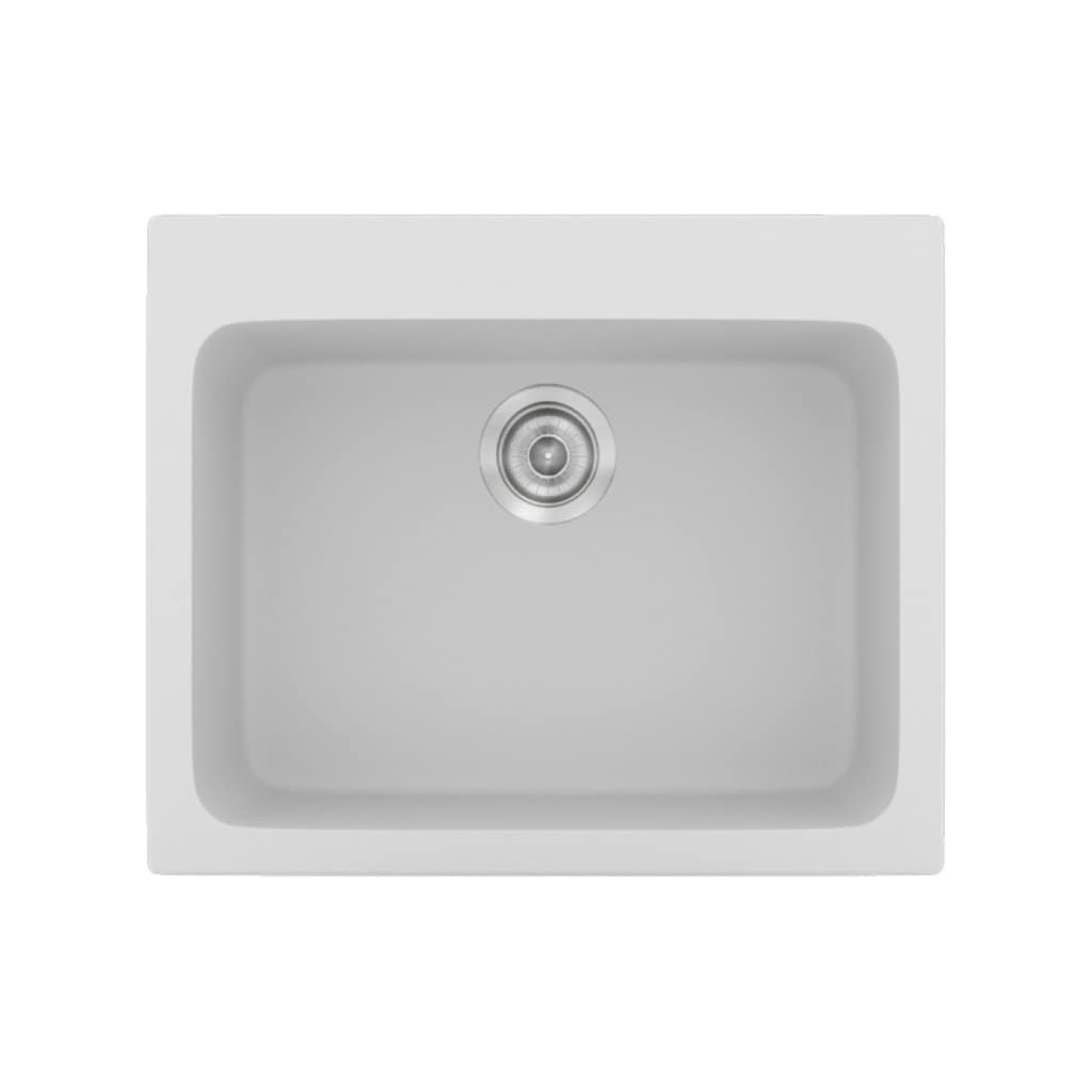 Νεροχύτης Κουζίνας Sanitec Classic 331-00 White 60x50cm Νεροχύτης Κουζίνας Sanitec Classic 331-00 White 60x50cm