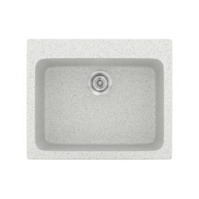 Νεροχύτης Κουζίνας Sanitec Classic 331-01 Granite White 60x50cm Νεροχύτης Κουζίνας Sanitec Classic 331-01 Granite White 60x50cm