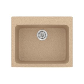 Νεροχύτης Κουζίνας Sanitec Classic 331-10 Granite Beige 60x50cm Νεροχύτης Κουζίνας Sanitec Classic 331-10 Granite Beige 60x50cm