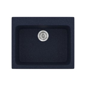 Νεροχύτης Κουζίνας Sanitec Classic 331-18 Granite Blue 60x50cm