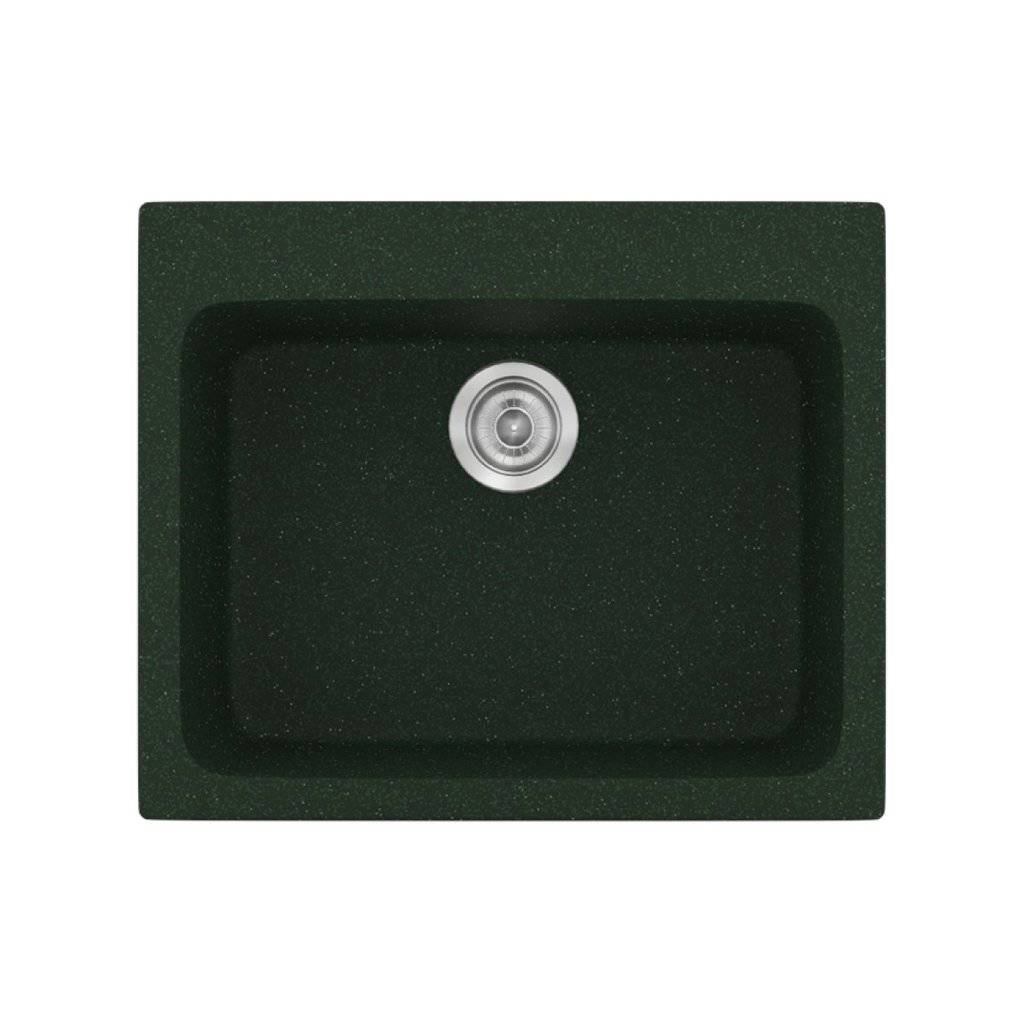 Νεροχύτης Κουζίνας Sanitec Classic 331-19 Granite Green 60x50cm Νεροχύτης Κουζίνας Sanitec Classic 331-19 Granite Green 60x50cm