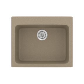 Νεροχύτης Κουζίνας Sanitec Classic 331-42 Granite Taupe 60x50cm Νεροχύτης Κουζίνας Sanitec Classic 331-42 Granite Taupe 60x50cm