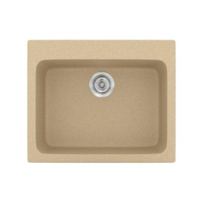 Νεροχύτης Κουζίνας Sanitec Classic 331-45 Granite Cappucino 60x50cm Νεροχύτης Κουζίνας Sanitec Classic 331-45 Granite Cappucino 60x50cm