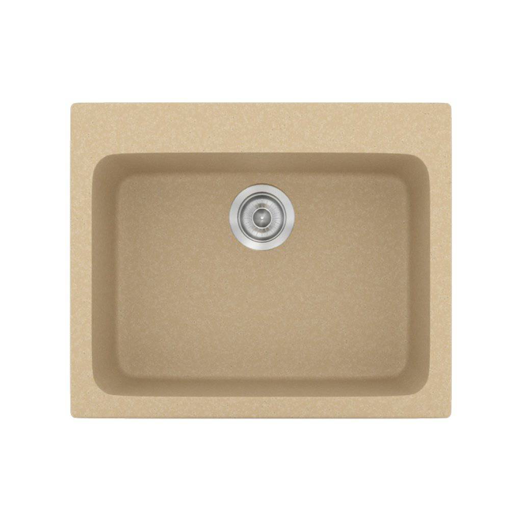 Νεροχύτης Κουζίνας Sanitec Classic 331-45 Granite Cappucino 60x50cm Νεροχύτης Κουζίνας Sanitec Classic 331-45 Granite Cappucino 60x50cm