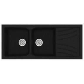 Νεροχύτης Κουζίνας Sanitec Classic 332-22 Metallic Space 115x50cm Νεροχύτης Κουζίνας Sanitec Classic 332-22 Metallic Space 115x50cm