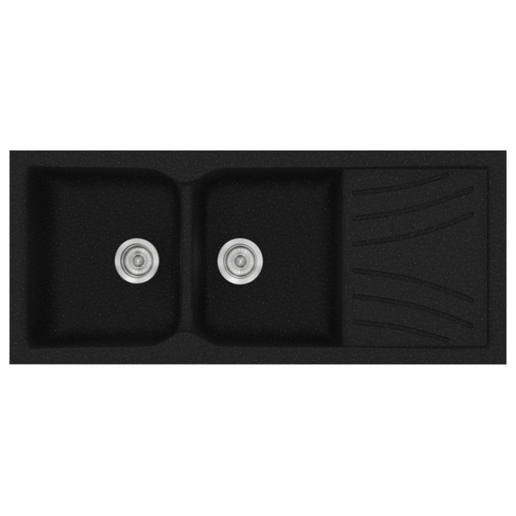 Νεροχύτης Κουζίνας Sanitec Classic 332-22 Metallic Space 115x50cm Νεροχύτης Κουζίνας Sanitec Classic 332-22 Metallic Space 115x50cm