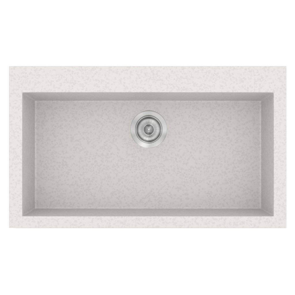 Νεροχύτης Κουζίνας Sanitec Classic 333-14 Metallic Ice 79x50cm Νεροχύτης Κουζίνας Sanitec Classic 333-14 Metallic Ice 79x50cm