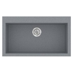 Νεροχύτης Κουζίνας Sanitec Classic 333-17 Metallic Silver 79x50cm Νεροχύτης Κουζίνας Sanitec Classic 333-17 Metallic Silver 79x50cm