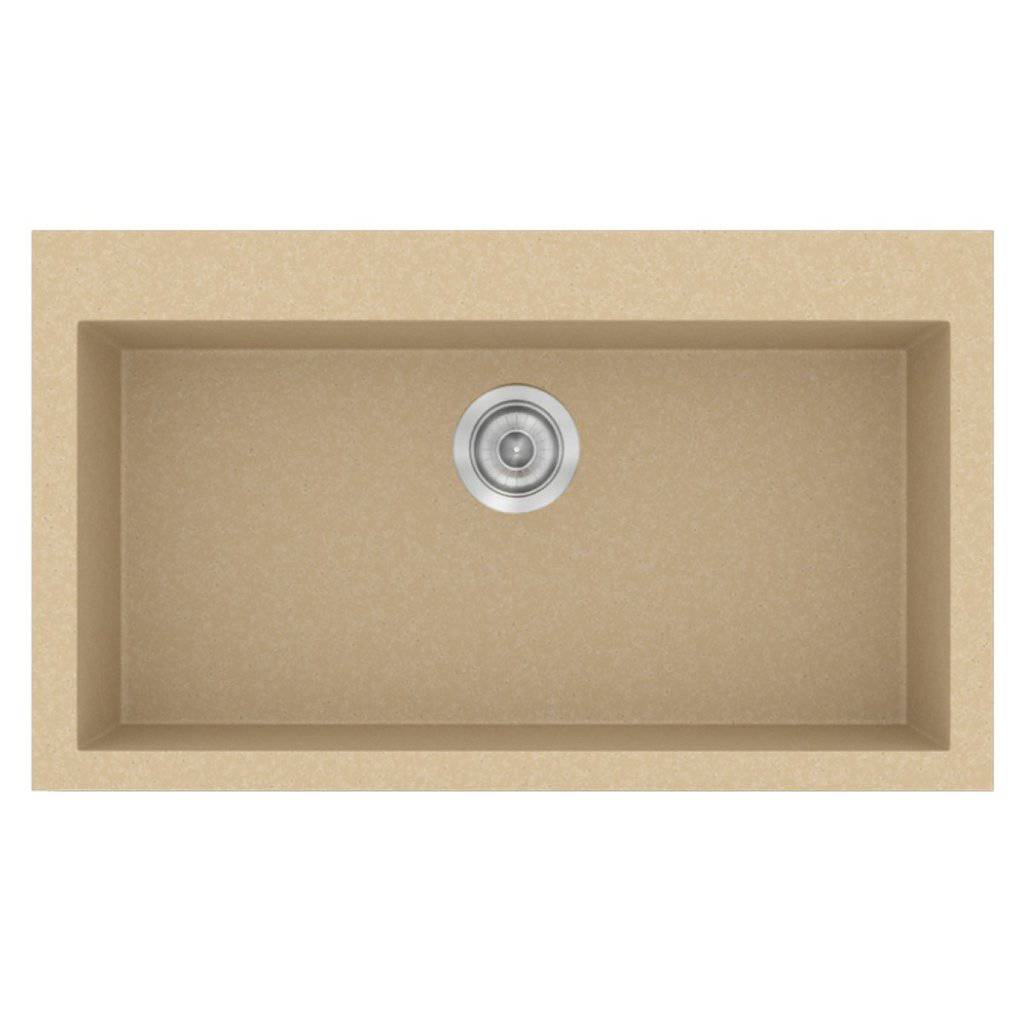 Νεροχύτης Κουζίνας Sanitec Classic 333-45 Granite Cappucino 79x50cm Νεροχύτης Κουζίνας Sanitec Classic 333-45 Granite Cappucino 79x50cm