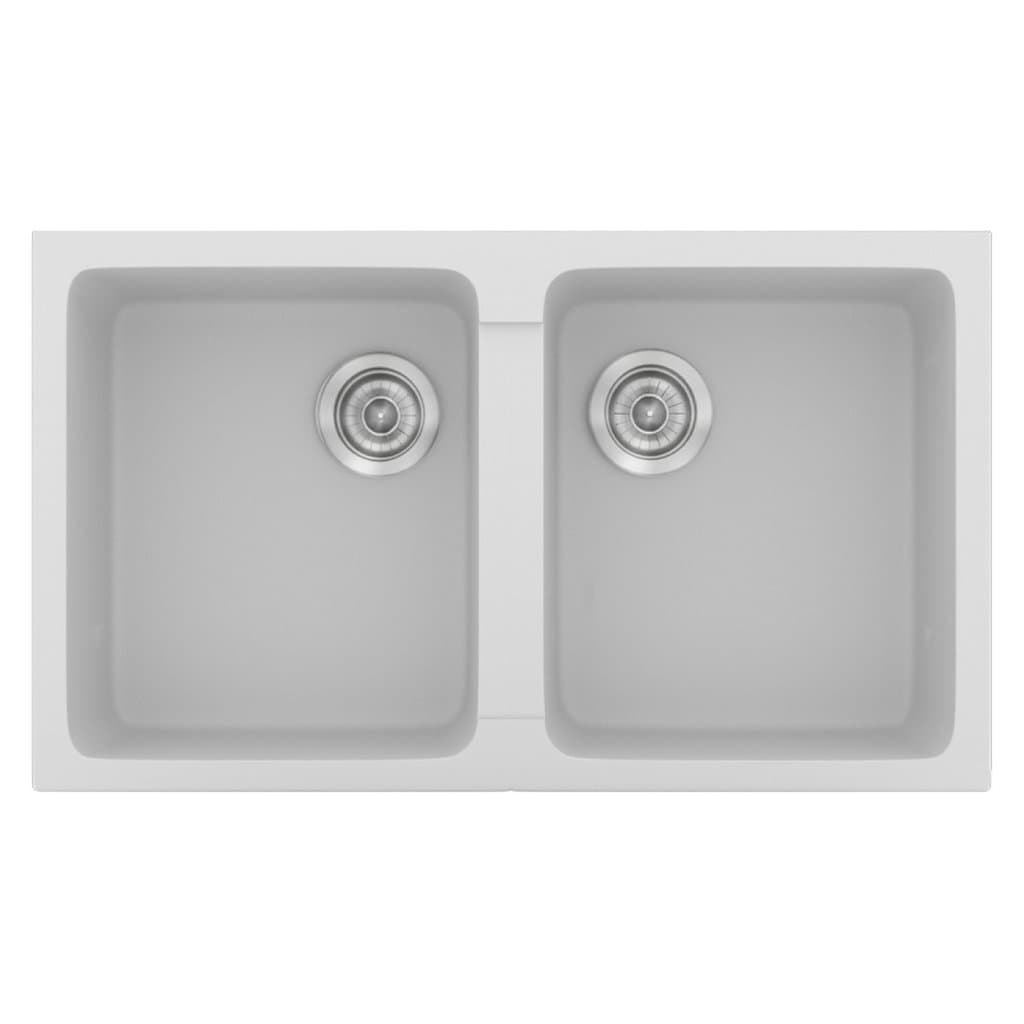 Νεροχύτης Κουζίνας Sanitec Classic 334-00 White 86x50cm Νεροχύτης Κουζίνας Sanitec Classic 334-00 White 86x50cm