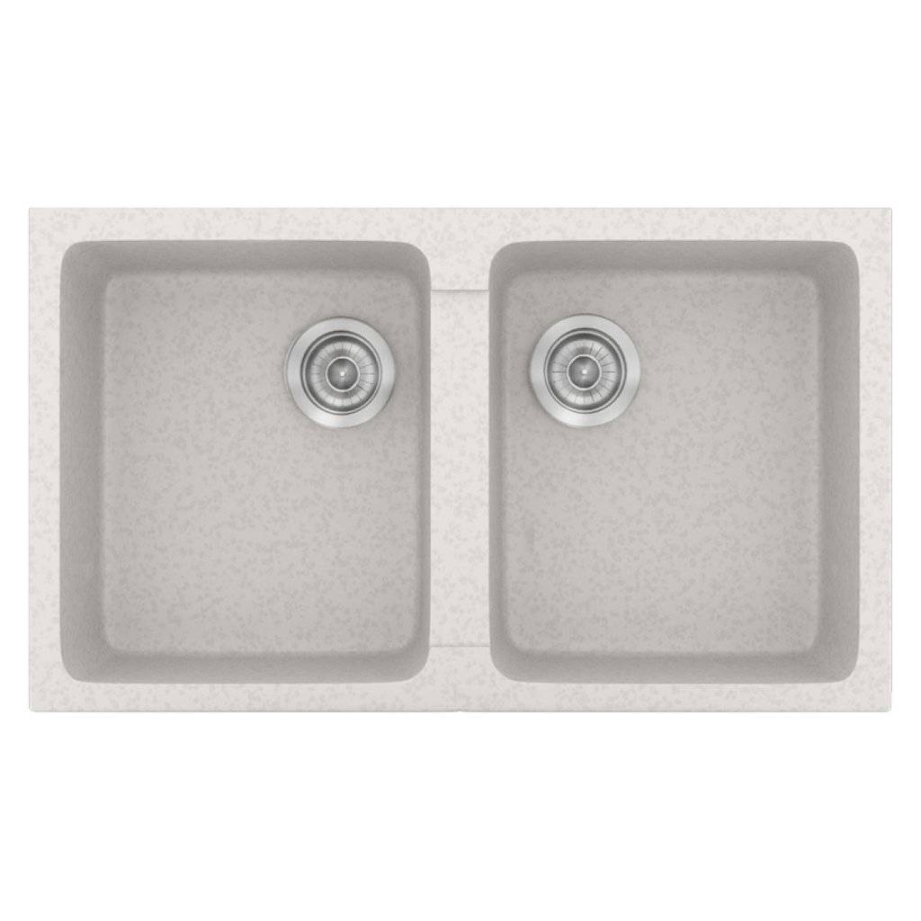 Νεροχύτης Κουζίνας Sanitec Classic 334-14 Metallic Ice 86x50cm Νεροχύτης Κουζίνας Sanitec Classic 334-14 Metallic Ice 86x50cm