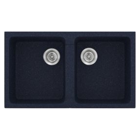 Νεροχύτης Κουζίνας Sanitec Classic 334-18 Granite Blue 86x50cm Νεροχύτης Κουζίνας Sanitec Classic 334-18 Granite Blue 86x50cm