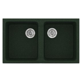 Νεροχύτης Κουζίνας Sanitec Classic 334-19 Granite Green 86x50cm Νεροχύτης Κουζίνας Sanitec Classic 334-19 Granite Green 86x50cm