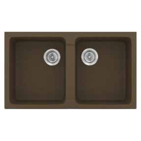 Νεροχύτης Κουζίνας Sanitec Classic 334-41 Granite Rust 86x50cm Νεροχύτης Κουζίνας Sanitec Classic 334-41 Granite Rust 86x50cm
