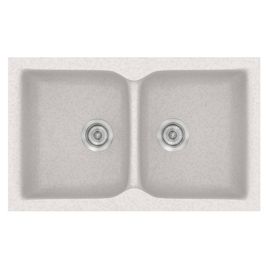 Νεροχύτης Κουζίνας Sanitec Classic 336-14 Metallic Ice 86x50cm Νεροχύτης Κουζίνας Sanitec Classic 336-14 Metallic Ice 86x50cm