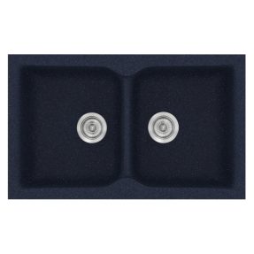 Νεροχύτης Κουζίνας Sanitec Classic 336-18 Granite Blue 86x50cm Νεροχύτης Κουζίνας Sanitec Classic 336-18 Granite Blue 86x50cm