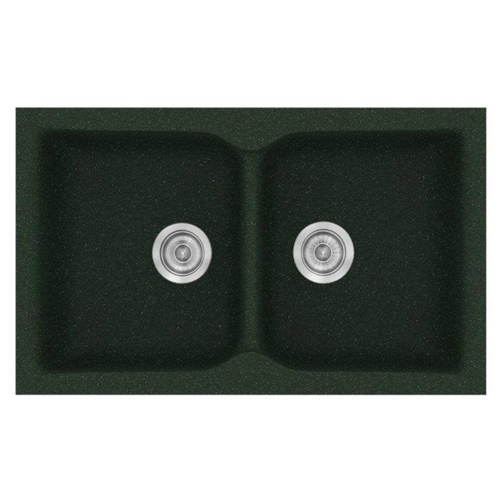 Νεροχύτης Κουζίνας Sanitec Classic 336-19 Granite Green 86x50cm Νεροχύτης Κουζίνας Sanitec Classic 336-19 Granite Green 86x50cm