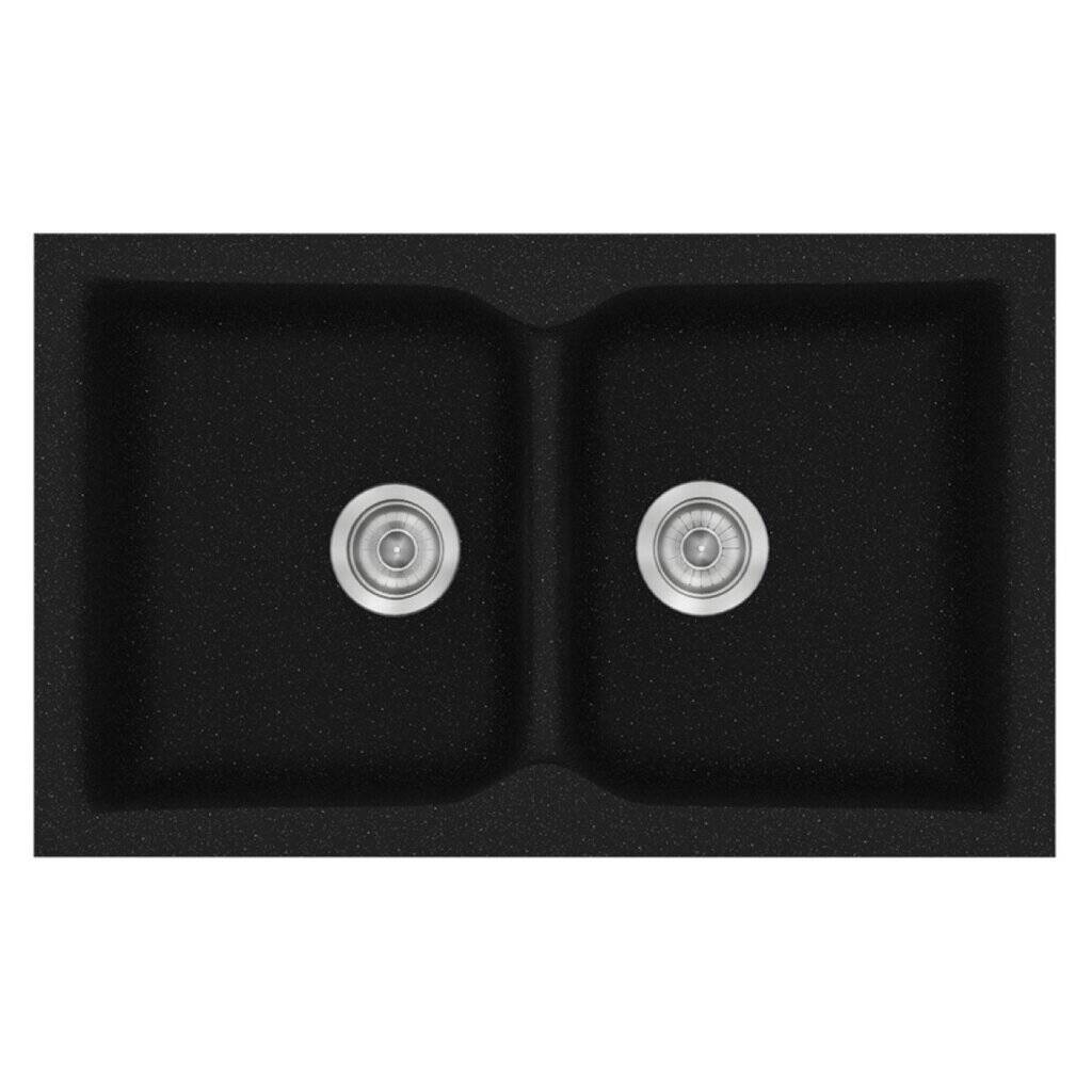 Νεροχύτης Κουζίνας Sanitec Classic 336-22 Metallic Space 86x50cm Νεροχύτης Κουζίνας Sanitec Classic 336-22 Metallic Space 86x50cm