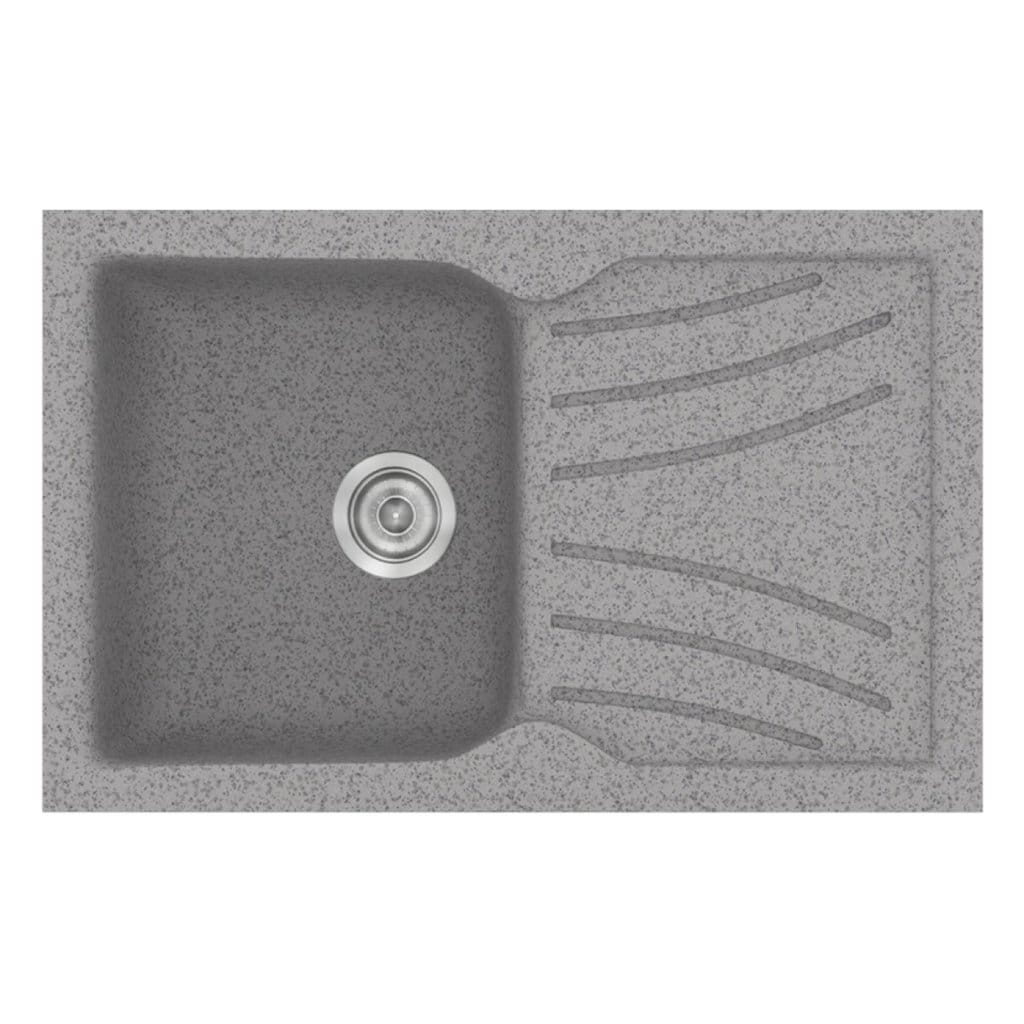 Νεροχύτης Κουζίνας Sanitec Classic 337-04 Granite Grey 86x50cm Νεροχύτης Κουζίνας Sanitec Classic 337-04 Granite Grey 86x50cm