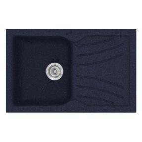 Νεροχύτης Κουζίνας Sanitec Classic 337-18 Granite Blue 86x50cm Νεροχύτης Κουζίνας Sanitec Classic 337-18 Granite Blue 86x50cm