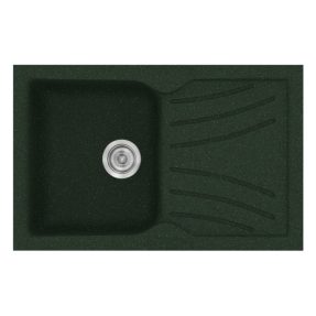 Νεροχύτης Κουζίνας Sanitec Classic 337-19 Granite Green 86x50cm Νεροχύτης Κουζίνας Sanitec Classic 337-19 Granite Green 86x50cm