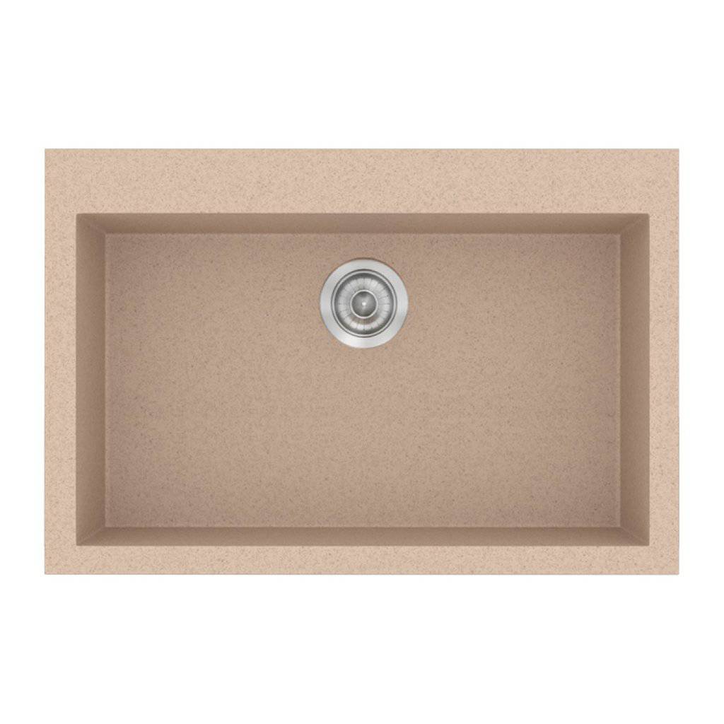 Νεροχύτης Κουζίνας Sanitec Classic 338-21 Granite Sand 70x50cm Νεροχύτης Κουζίνας Sanitec Classic 338-21 Granite Sand 70x50cm