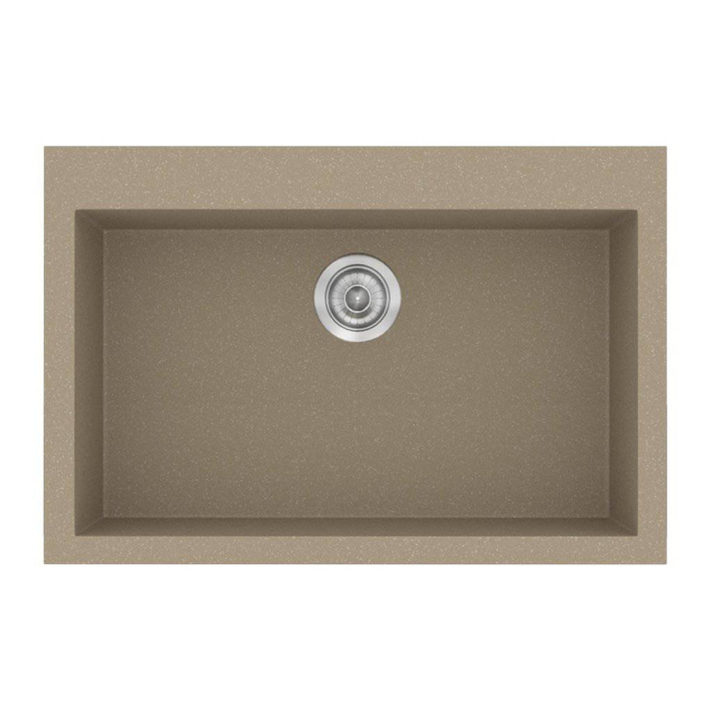 Νεροχύτης Κουζίνας Sanitec Classic 338-42 Granite Taupe 70x50cm Νεροχύτης Κουζίνας Sanitec Classic 338-42 Granite Taupe 70x50cm