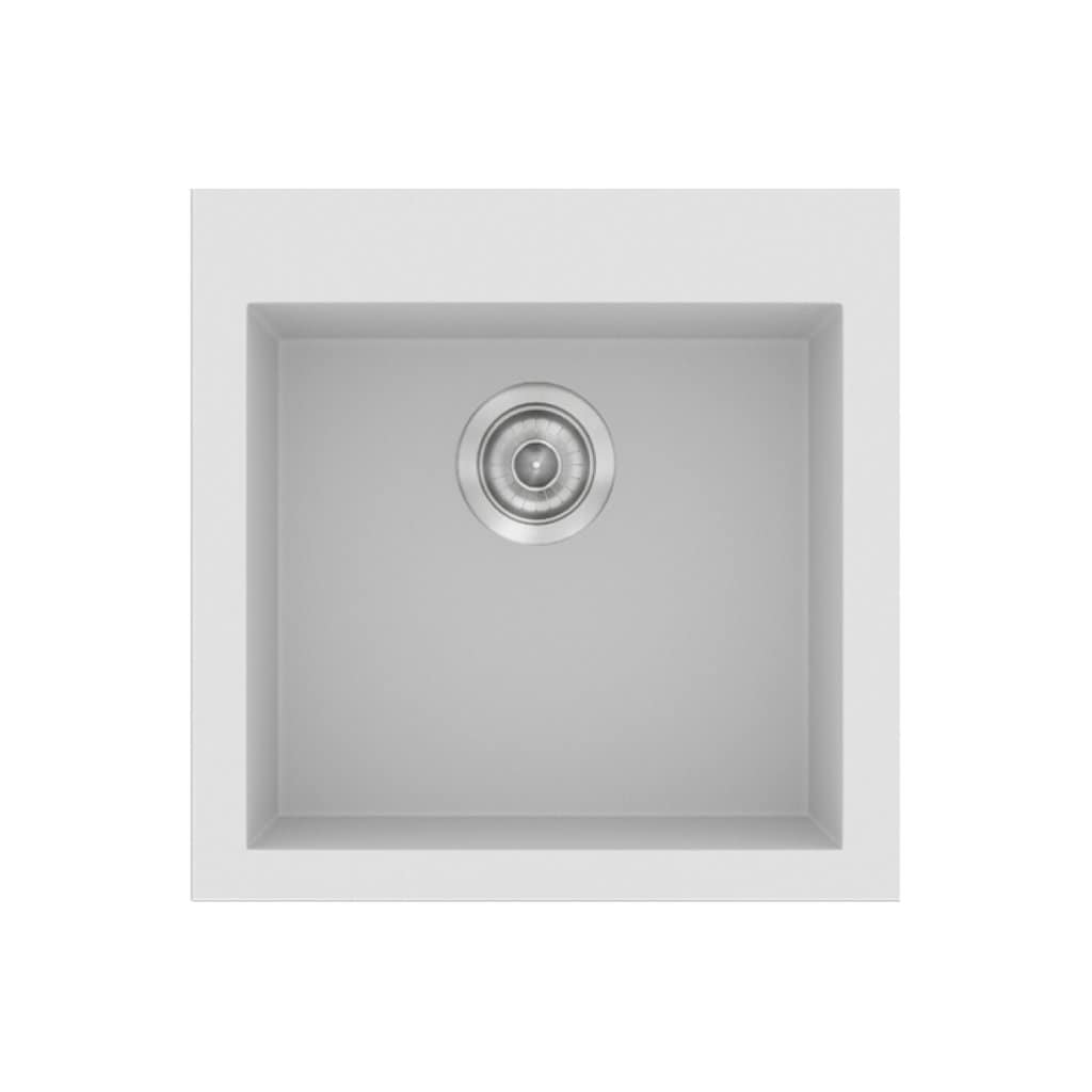 Νεροχύτης Κουζίνας Sanitec Classic 339-00 White 50x50cm Νεροχύτης Κουζίνας Sanitec Classic 339-00 White 50x50cm