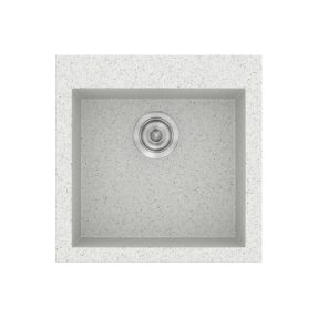 Νεροχύτης Κουζίνας Sanitec Classic 339-01 Granite White 50x50cm Νεροχύτης Κουζίνας Sanitec Classic 339-01 Granite White 50x50cm