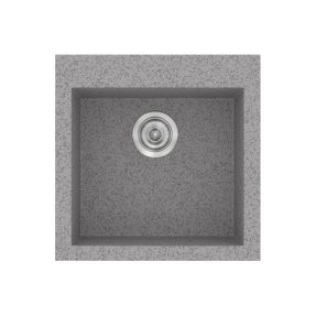 Νεροχύτης Κουζίνας Sanitec Classic 339-04 Granite Grey 50x50cm Νεροχύτης Κουζίνας Sanitec Classic 339-04 Granite Grey 50x50cm