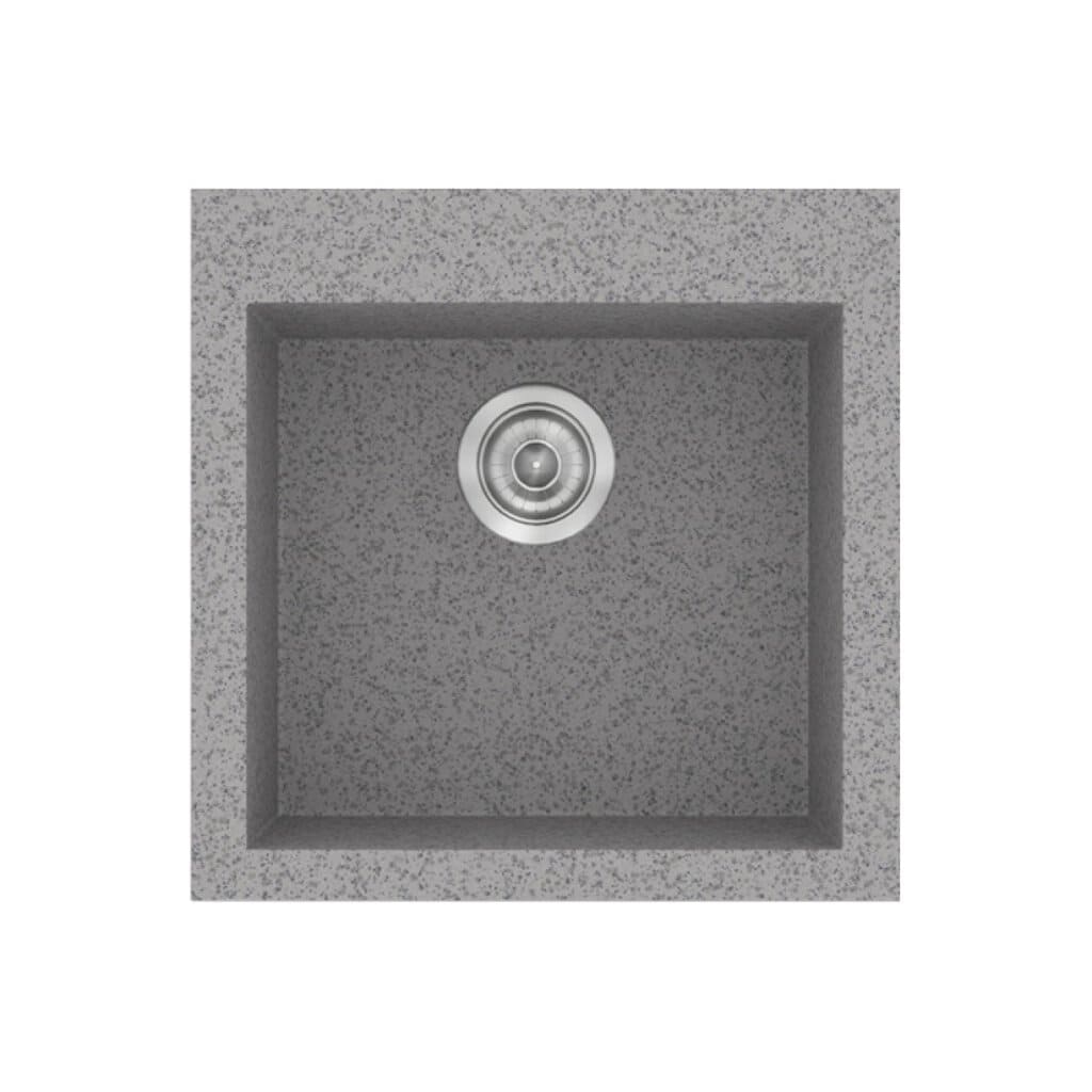 Νεροχύτης Κουζίνας Sanitec Classic 339-04 Granite Grey 50x50cm Νεροχύτης Κουζίνας Sanitec Classic 339-04 Granite Grey 50x50cm