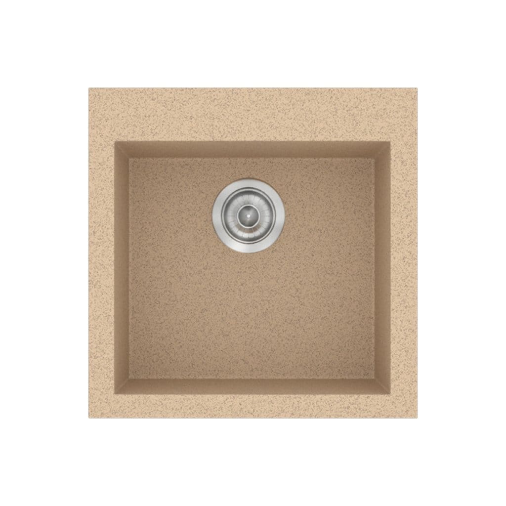 Νεροχύτης Κουζίνας Sanitec Classic 339-10 Granite Beige 50x50cm Νεροχύτης Κουζίνας Sanitec Classic 339-10 Granite Beige 50x50cm