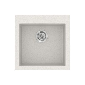 Νεροχύτης Κουζίνας Sanitec Classic 339-14 Metallic Ice 50x50cm Νεροχύτης Κουζίνας Sanitec Classic 339-14 Metallic Ice 50x50cm