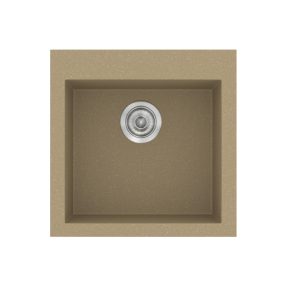 Νεροχύτης Κουζίνας Sanitec Classic 339-15 Metallic Cream 50x50cm Νεροχύτης Κουζίνας Sanitec Classic 339-15 Metallic Cream 50x50cm
