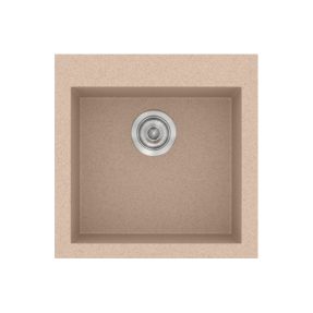 Νεροχύτης Κουζίνας Sanitec Classic 339-21 Granite Sand 50x50cm Νεροχύτης Κουζίνας Sanitec Classic 339-21 Granite Sand 50x50cm