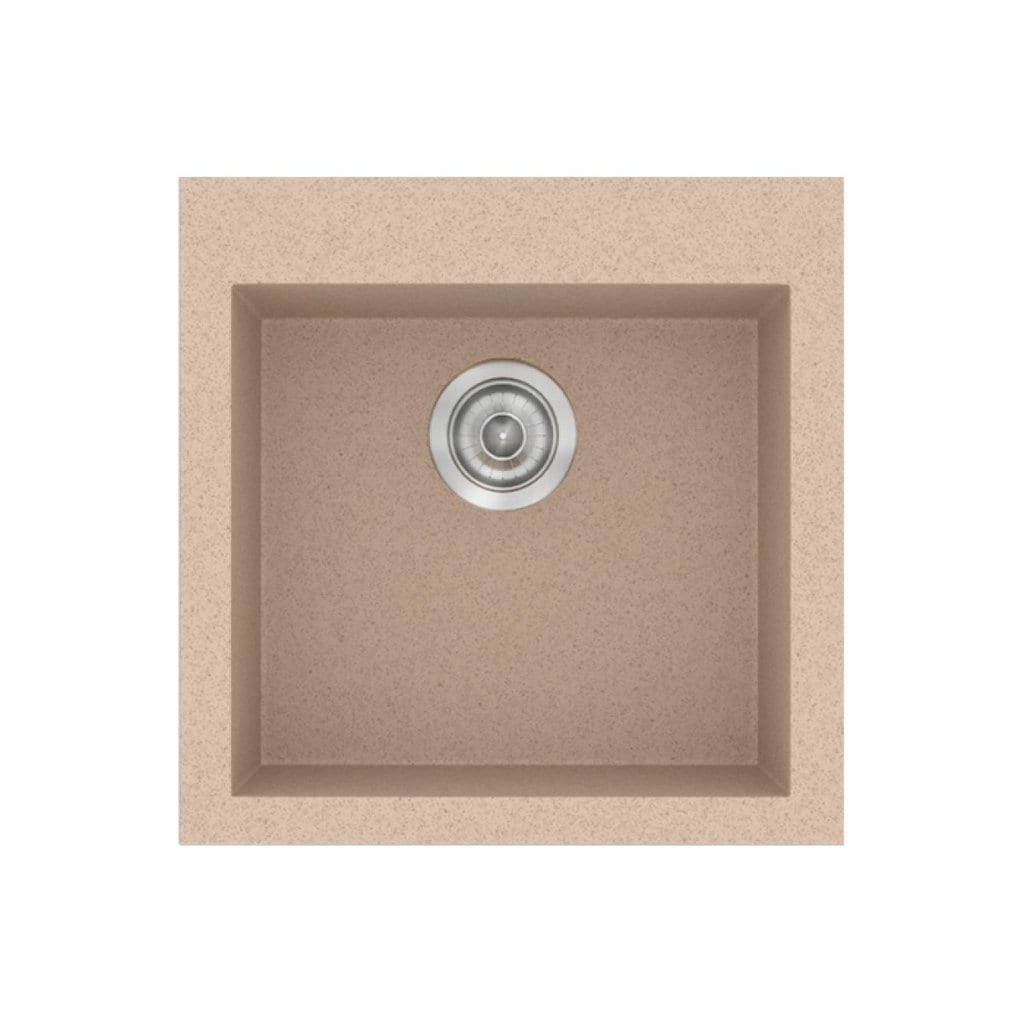 Νεροχύτης Κουζίνας Sanitec Classic 339-21 Granite Sand 50x50cm Νεροχύτης Κουζίνας Sanitec Classic 339-21 Granite Sand 50x50cm