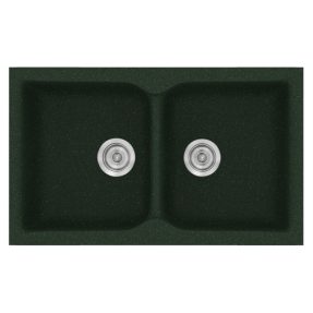 Νεροχύτης Κουζίνας Sanitec Classic 340-19 Granite Green 78x50cm Νεροχύτης Κουζίνας Sanitec Classic 340-19 Granite Green 78x50cm