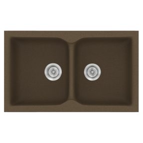 Νεροχύτης Κουζίνας Sanitec Classic 340-41 Granite Rust 78x50cm Νεροχύτης Κουζίνας Sanitec Classic 340-41 Granite Rust 78x50cm