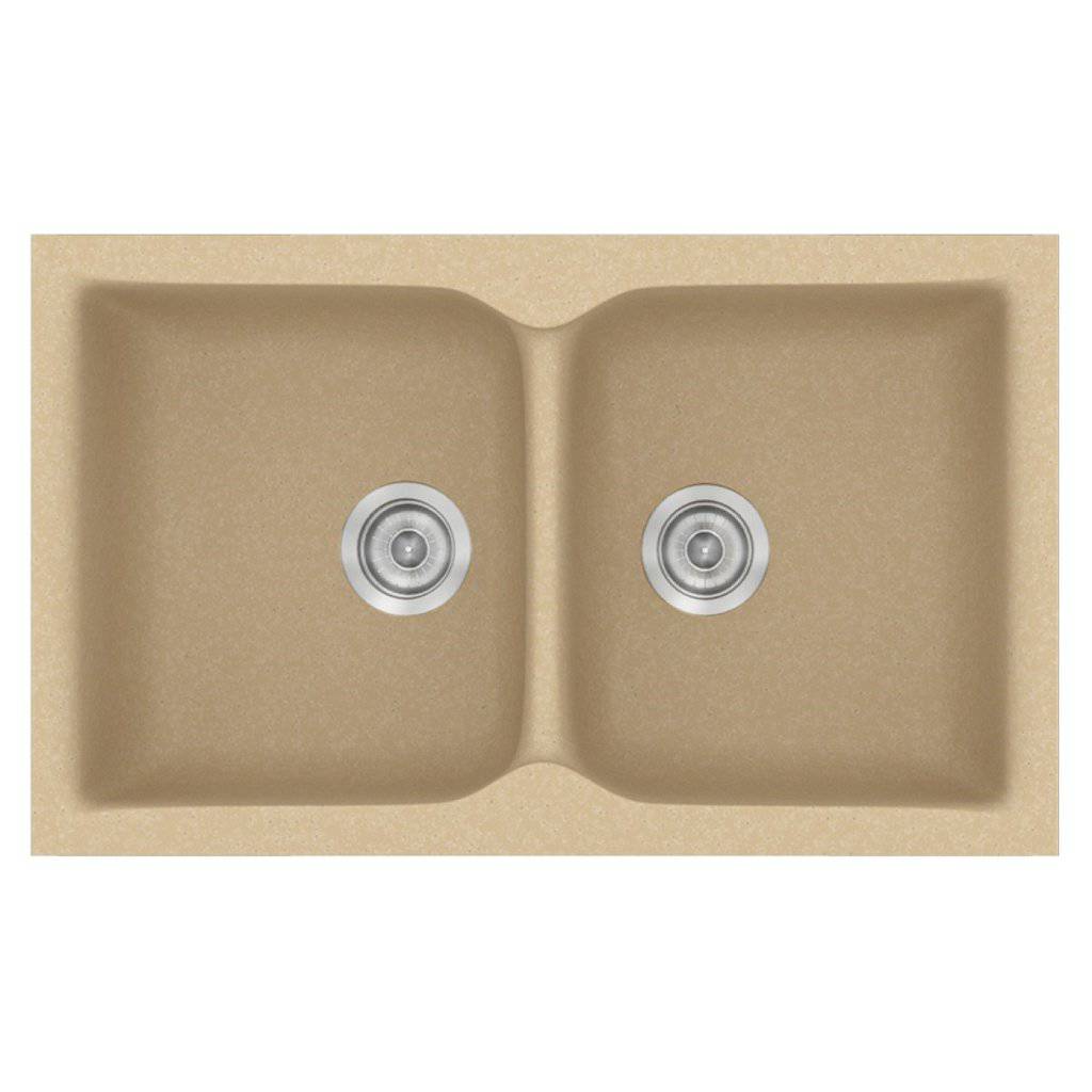 Νεροχύτης Κουζίνας Sanitec Classic 340-45 Granite Cappucino 78x50cm Νεροχύτης Κουζίνας Sanitec Classic 340-45 Granite Cappucino 78x50cm