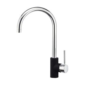 Μπαταρία Κουζίνας Sanitec Ultra Granite Doppio 33 Nero Μπαταρία Κουζίνας Sanitec Ultra Granite Doppio 33 Nero