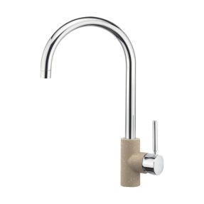 Μπαταρία Κουζίνας Sanitec Classic Doppio 42 Granite Taupe Μπαταρία Κουζίνας Sanitec Classic Doppio 42 Granite Taupe