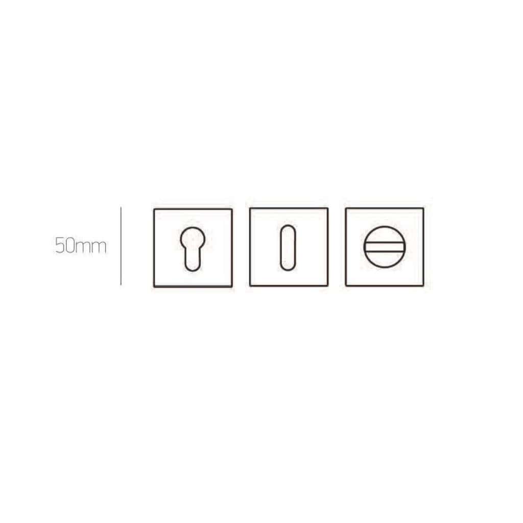 Πόμολο Πόρτας Best 265 Ροζέτα Ral 9010 135mm Πόμολο Πόρτας Best 265 Ροζέτα Ral 9010 135mm