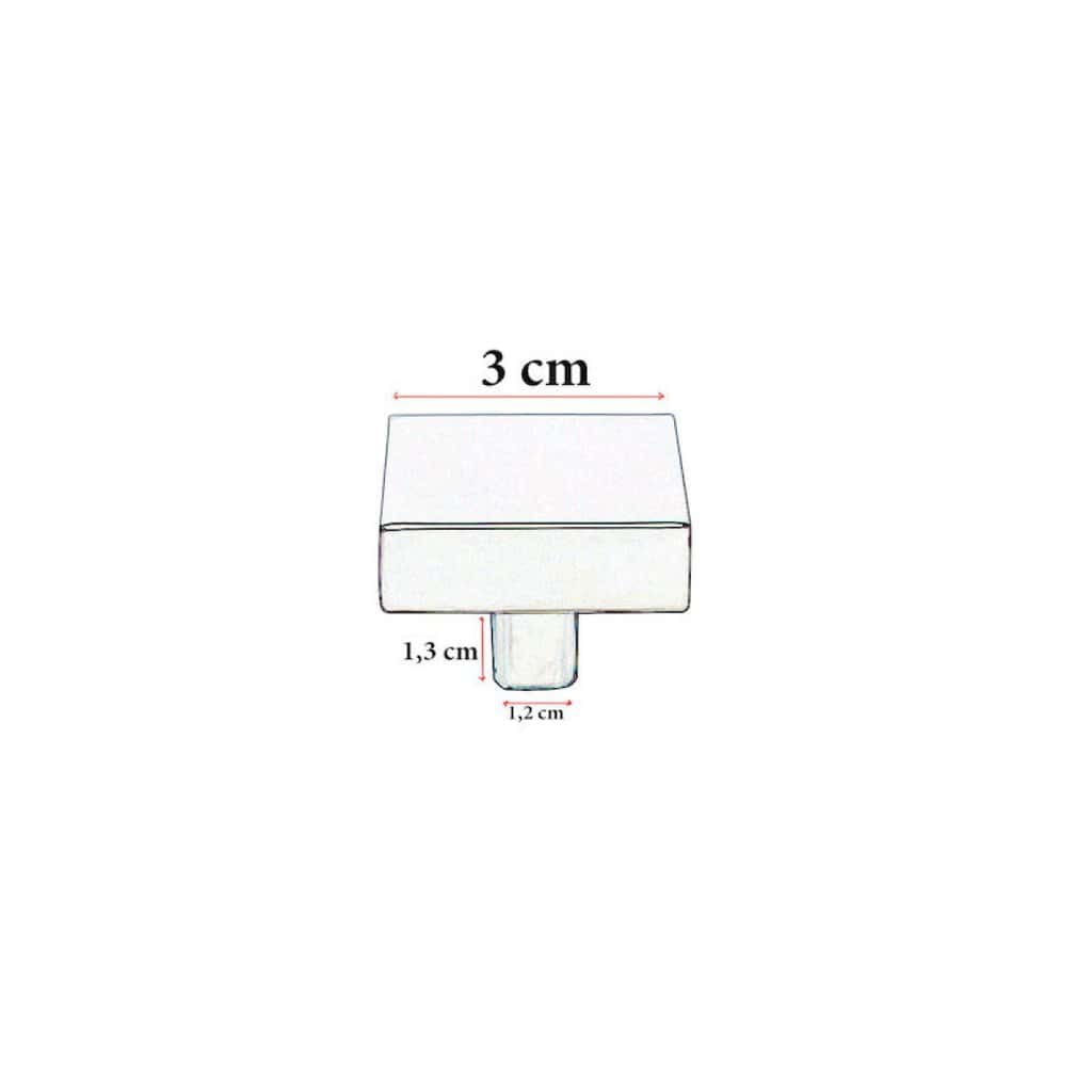 Πόμολο Import Hellas 6060 Νίκελ Ματ 30mm Πόμολο Import Hellas 6060 Νίκελ Ματ 30mm