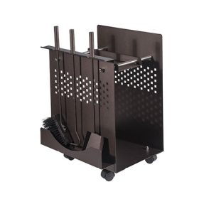 Ξυλοθήκη Viometal 540 Λουιζιάνα Σκουριά 62x40x37cm