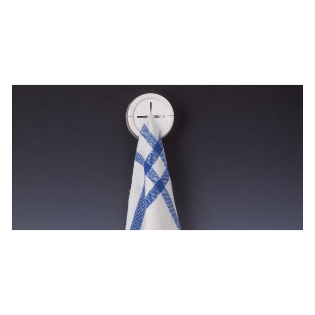 Inofix 2089-2 Κρεμάστρα Αυτοκόλλητη Άσπρη Ø42x22mm Inofix 2089-2 Κρεμάστρα Αυτοκόλλητη Άσπρη Ø42x22mm
