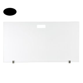 Κάλυψη Τζακιού Zogometal 585 Γυάλινη Μαύρο 50x90cm Κάλυψη Τζακιού Zogometal 585 Γυάλινη Μαύρο 50x90cm